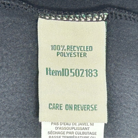 L.L. Bean Quarter Zip Fleece Pullover Size Large Women's - Picture 8 of 8